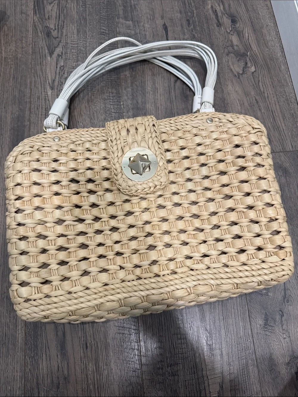 Kate spade Darlington Jackie straw bag